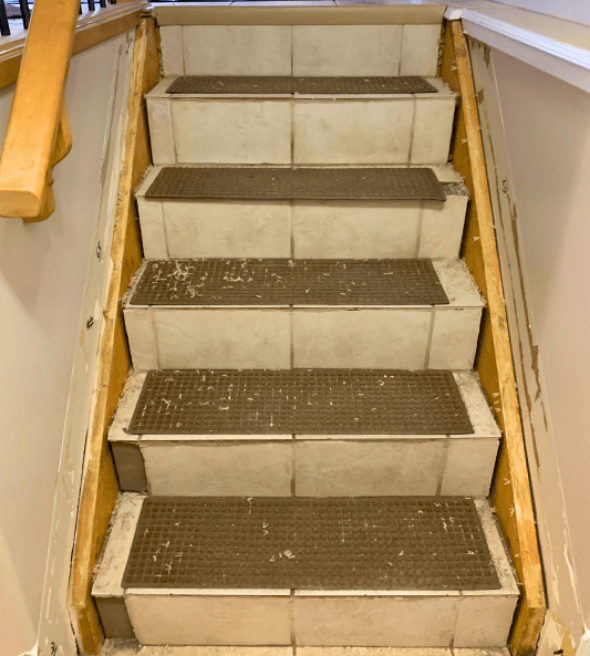 Basement Staircase Before Renovation